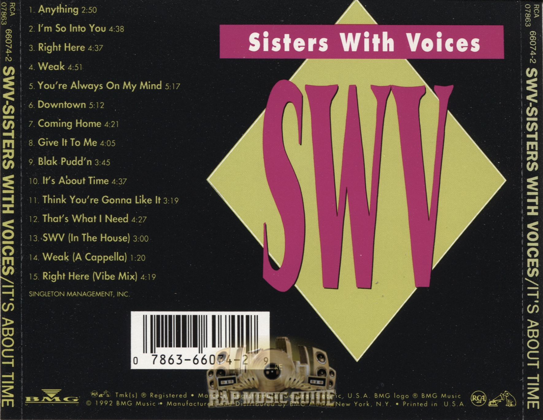 SWV - It's About Time: CD | Rap Music Guide